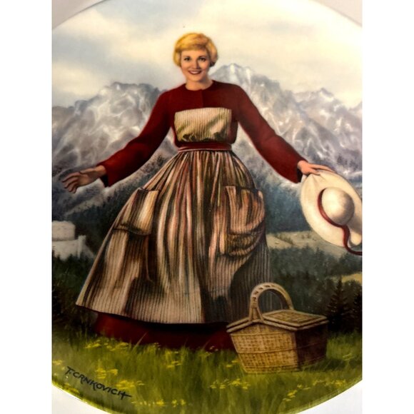 Vintage 1986 The Sound Of Music Collector Plate by Knowles 1st Plate in Series - Picture 1 of 8